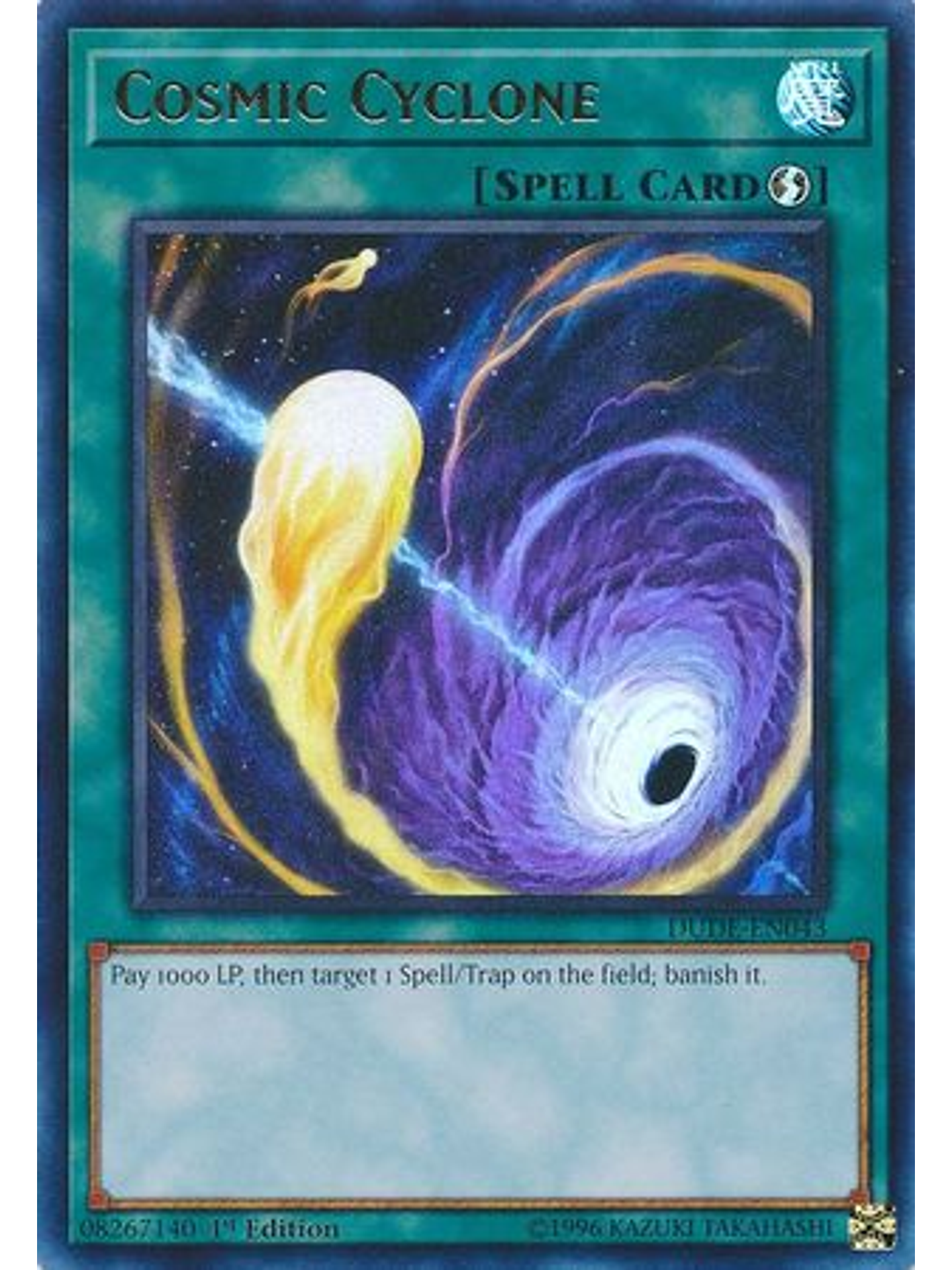 Cosmic Cyclone - DUDE-EN043 - Ultra Rare 1