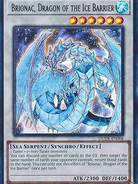 Brionac, Dragon of the Ice Barrier - DUDE-EN008 - Ultra Rare