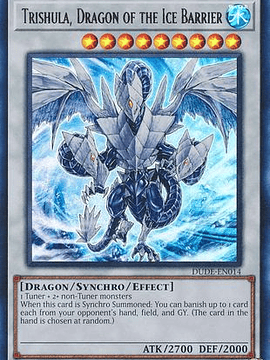 Trishula, Dragon of the Ice Barrier - DUDE-EN014 - Ultra Rare