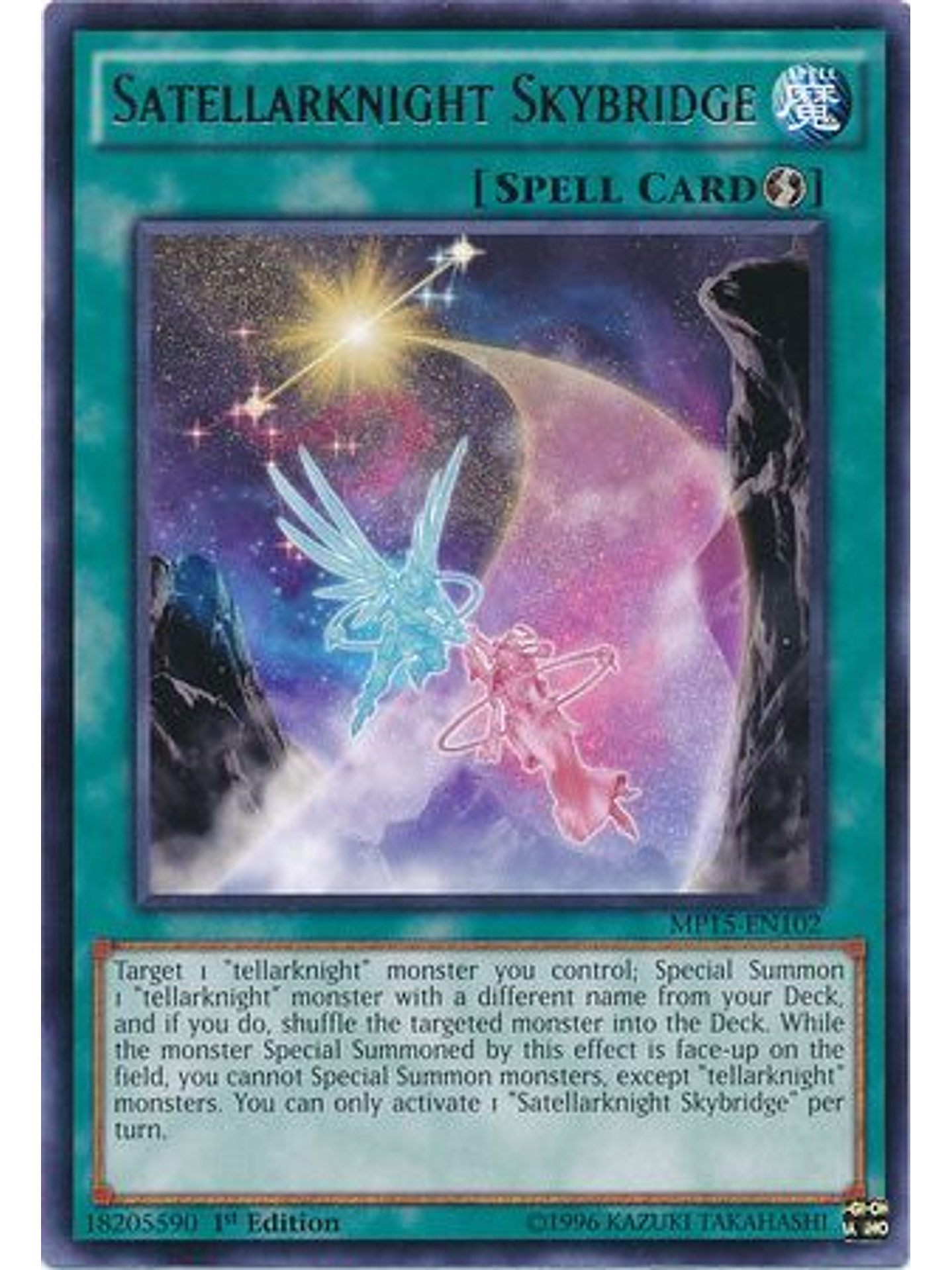 Satellarknight Skybridge - MP15-EN102 - Rare 1st Edition 1