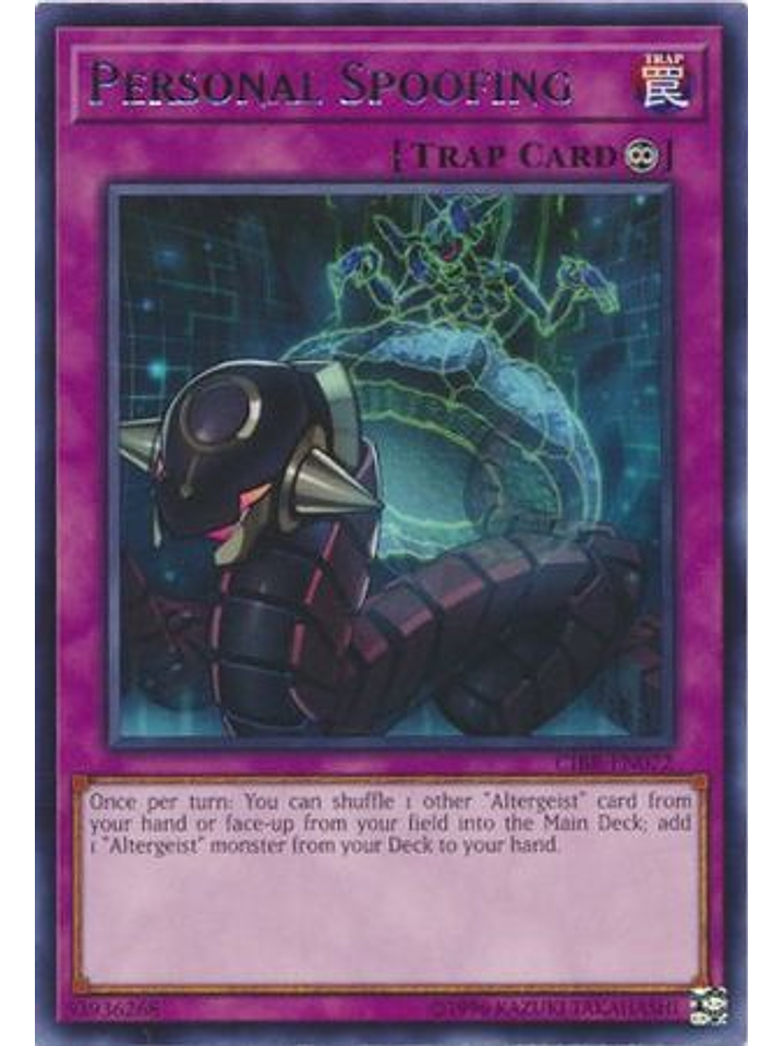 Personal Spoofing - CIBR-EN072 - Rare Unlimited 1