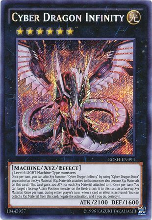 Cyber Dragon Infinity - BOSH-EN094 - Secret Rare Unlimited