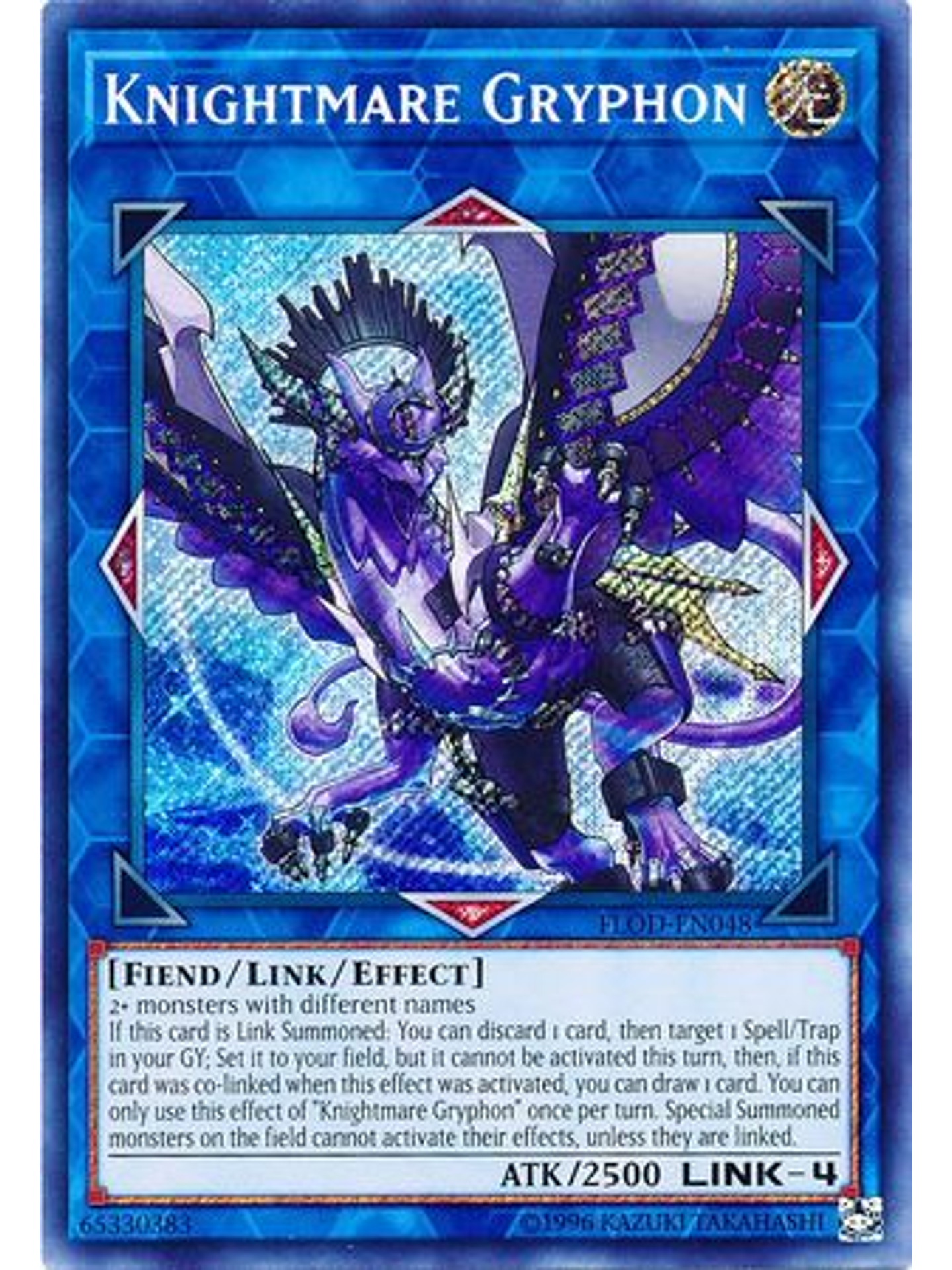 Knightmare Gryphon - FLOD-EN048 - Secret Rare Unlimited 1