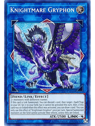 Knightmare Gryphon - FLOD-EN048 - Secret Rare Unlimited