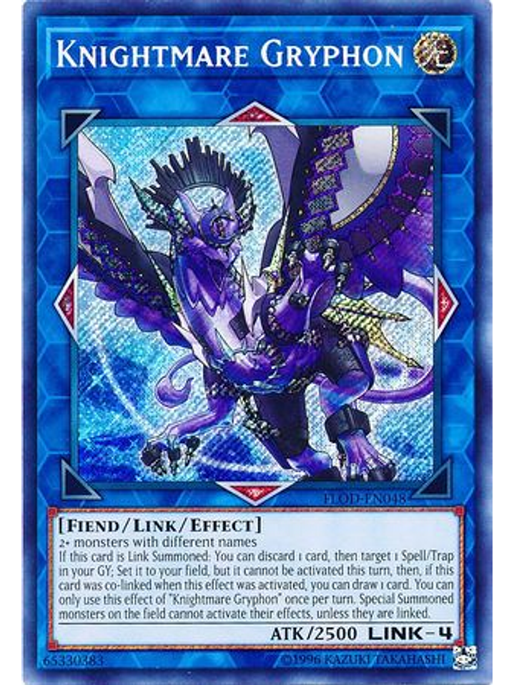 Knightmare Gryphon - FLOD-EN048 - Secret Rare Unlimited 1