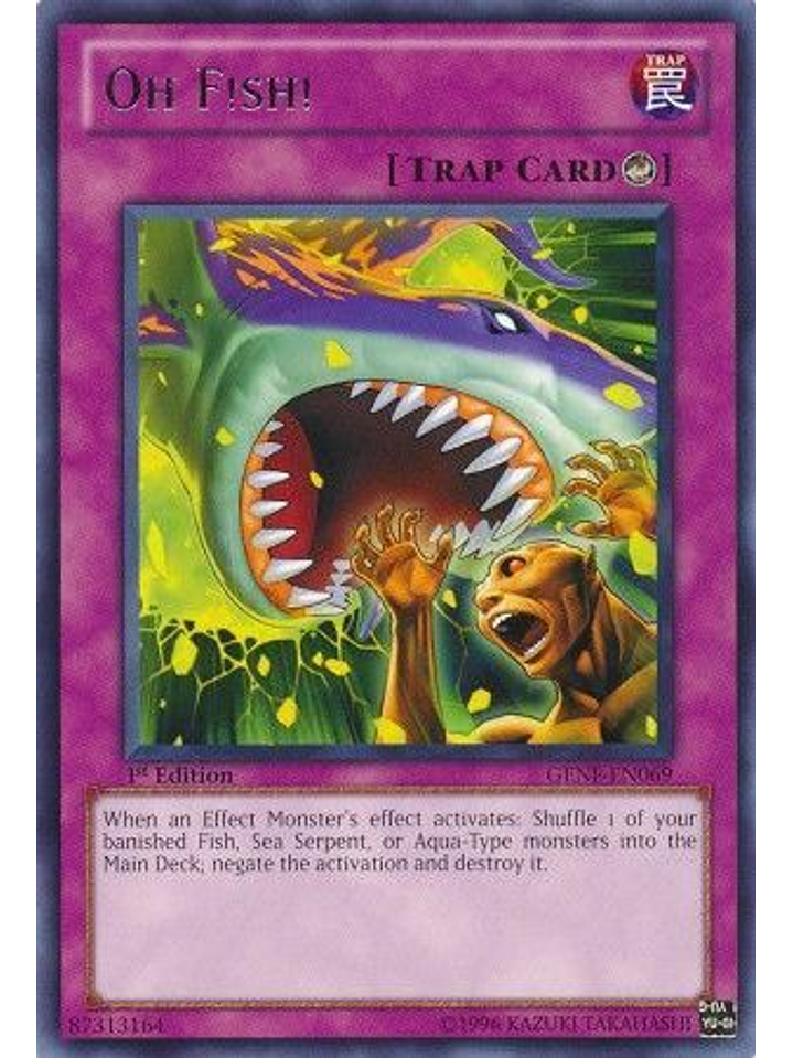 Oh F!sh! - GENF-EN069 - Rare 1st Edition 1