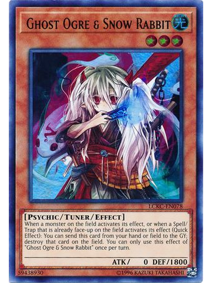 Ghost Ogre & Snow Rabbit - LCKC-EN078 - Ultra Rare Unlimited 1