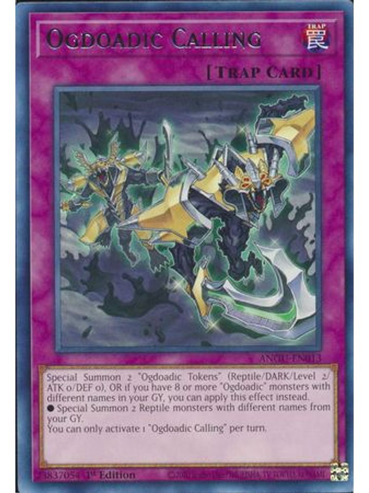 Ogdoadic Calling - ANGU-EN013 - Rare 1st Edition 1