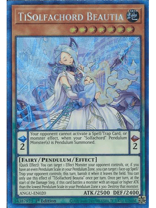 TiSolfachord Beautia - ANGU-EN020 - Collectors Rare 1st Edition