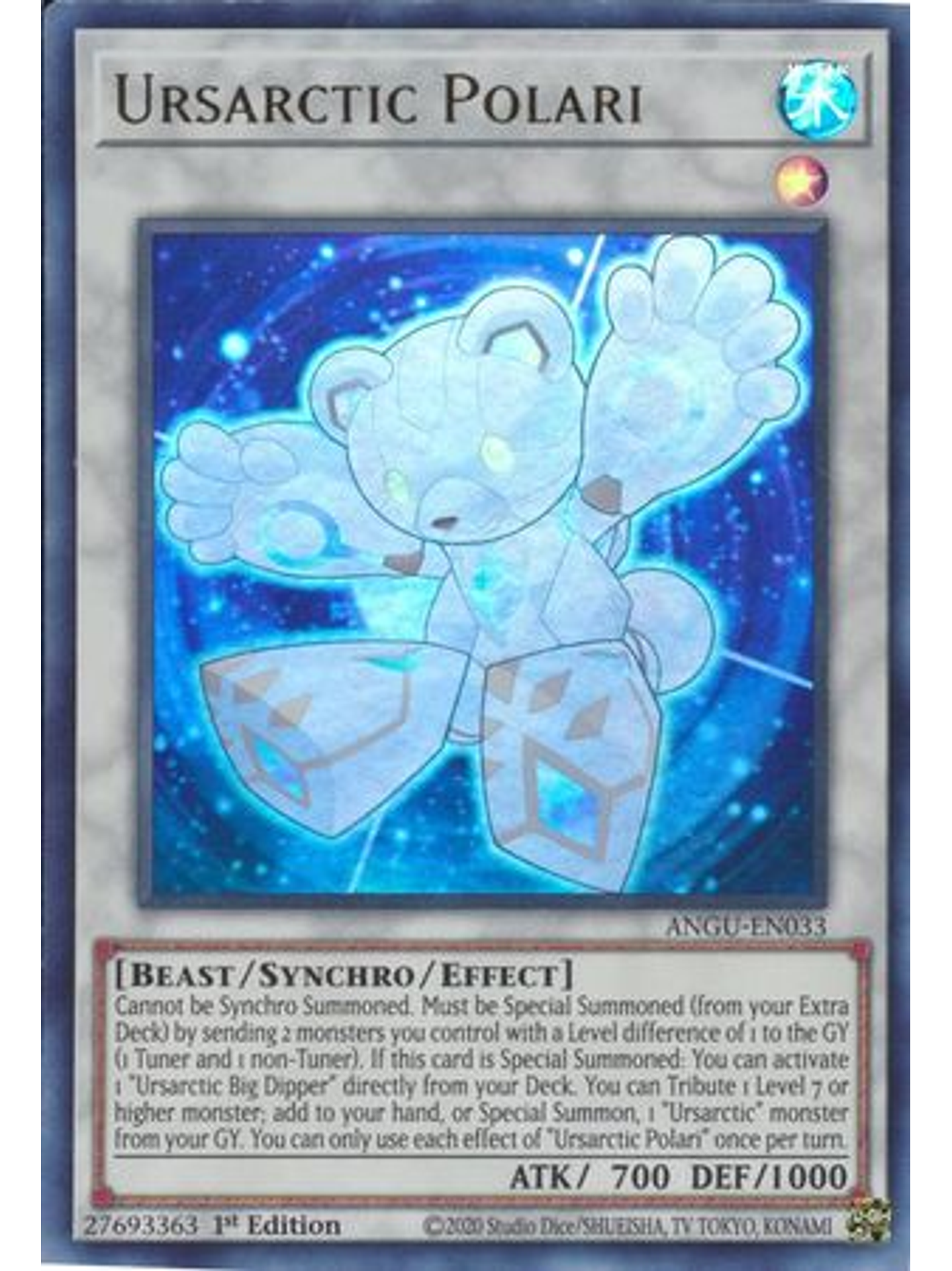 Ursarctic Polari - ANGU-EN033 - Ultra Rare 1st Edition 1