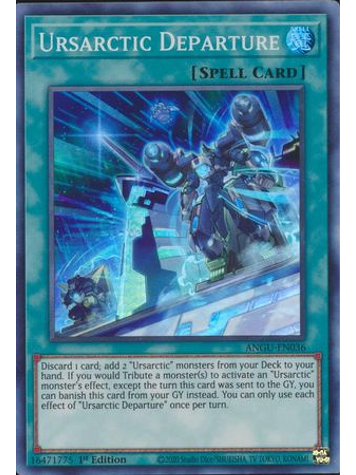 Ursarctic Departure - ANGU-EN036 - Super Rare 1st Edition 1