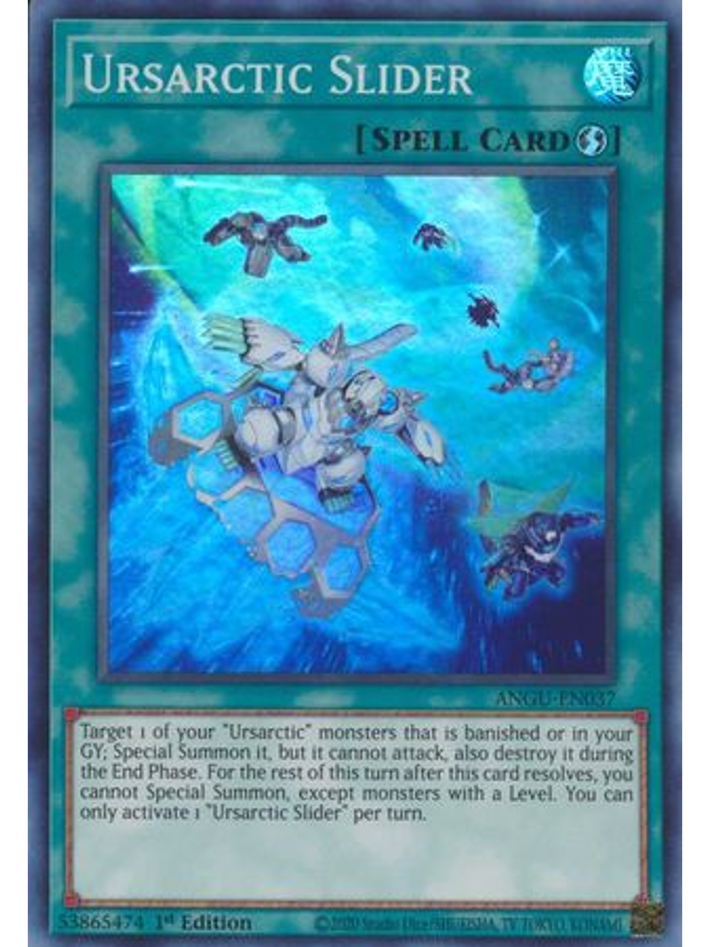 Ursarctic Slider - ANGU-EN037 - Super Rare 1st Edition 1