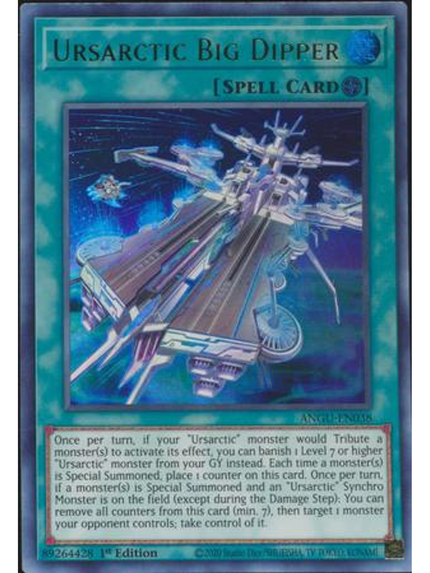 Ursarctic Big Dipper - ANGU-EN038 - Ultra Rare 1st Edition 1