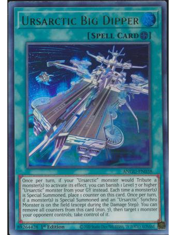 Ursarctic Big Dipper - ANGU-EN038 - Ultra Rare 1st Edition 1