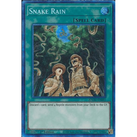 Snake Rain - ANGU-EN051 - Collectors Rare 1st Edition