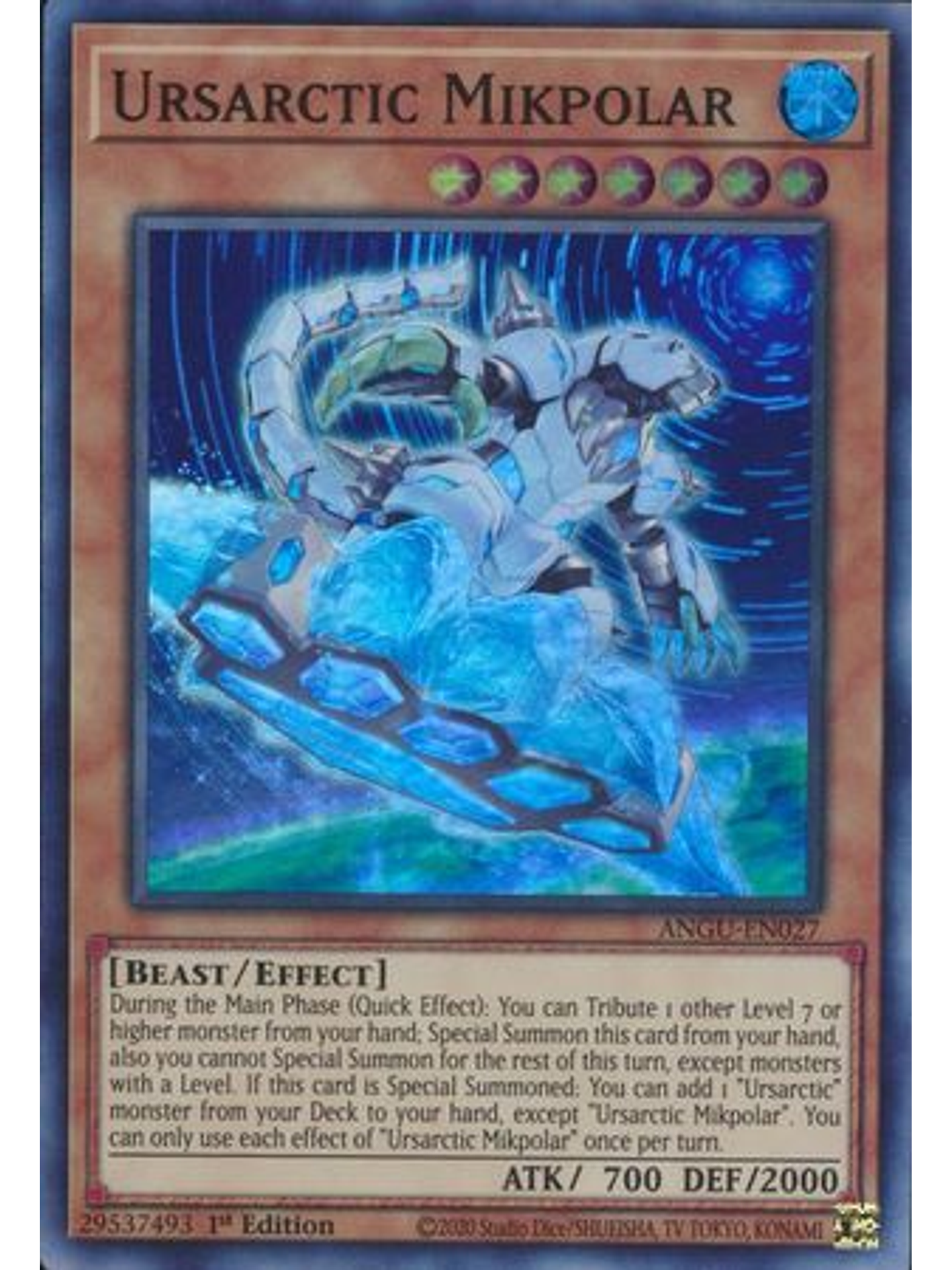 Ursarctic Mikpolar - ANGU-EN027 - Super Rare 1st Edition 1