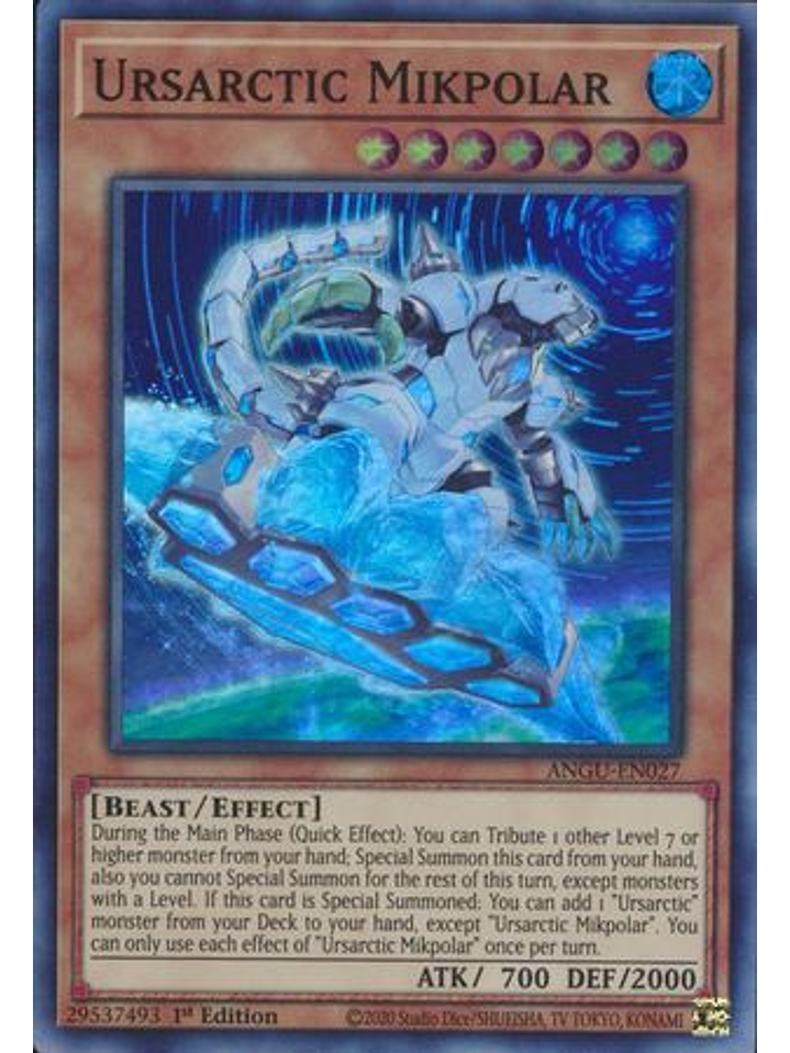 Ursarctic Mikpolar - ANGU-EN027 - Super Rare 1st Edition 1