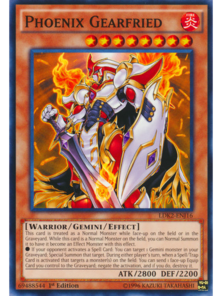 Phoenix Gearfried - LDK2-ENJ16 - Common 1st Edition 1