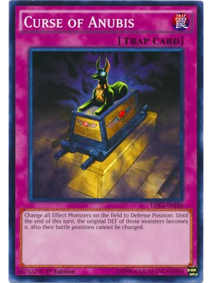 Curse of Anubis - LDK2-ENJ40 - Common 1st Edition 1