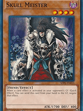 Skull Meister - SDPL-EN013 - Common 1st Edition