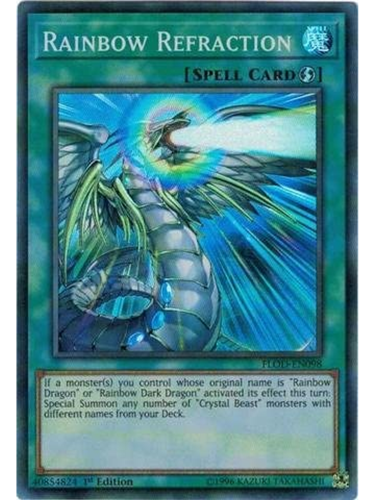 Rainbow Refraction - FLOD-EN098 - Super Rare 1st Edition 1