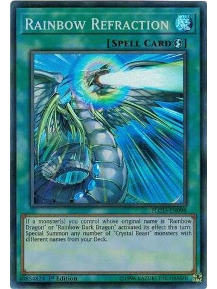 Rainbow Refraction - FLOD-EN098 - Super Rare 1st Edition 1