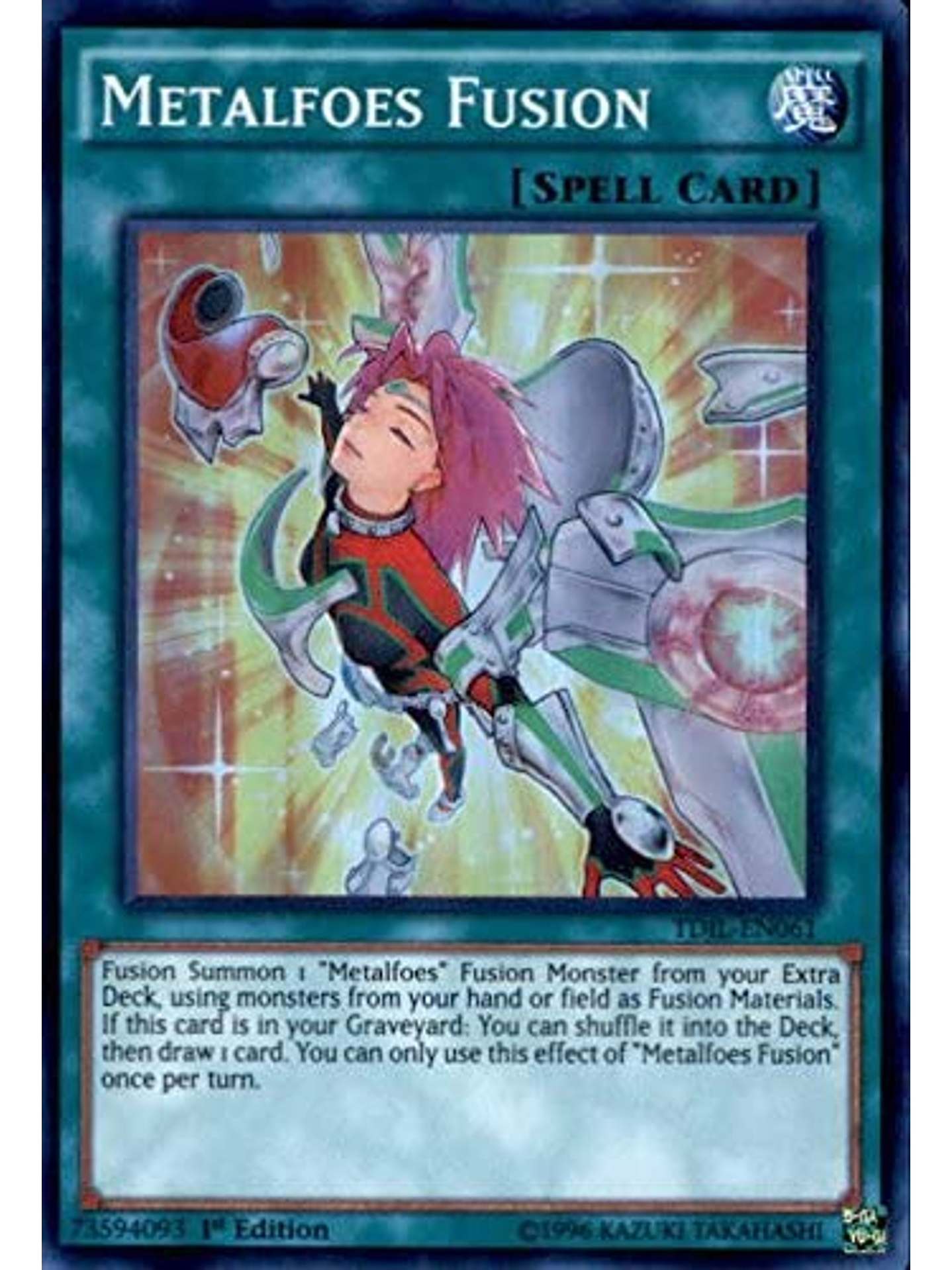 Metalfoes Fusion - TDIL-EN061 - Super Rare 1st Edition 1