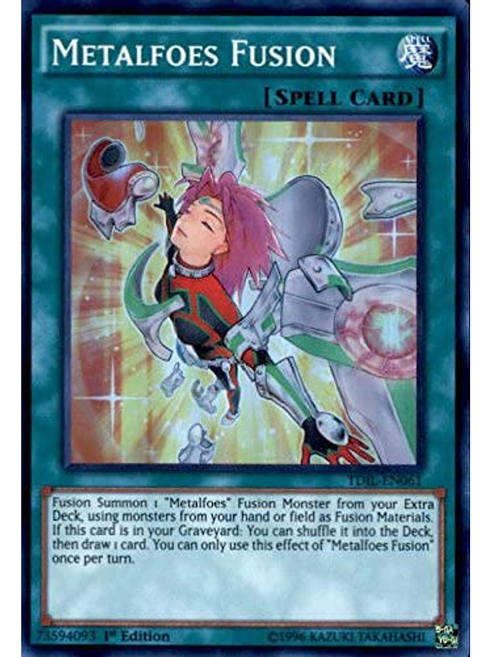 Metalfoes Fusion - TDIL-EN061 - Super Rare 1st Edition 1