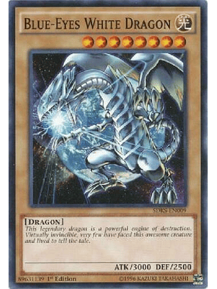 Blue-Eyes White Dragon - SDKS-EN009 - Common 1st Edition