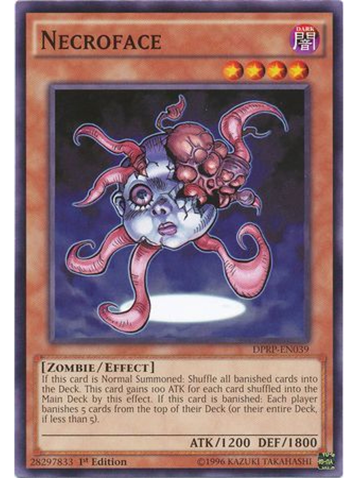 Necroface - dprp-en039 - Common 1st Edition 1