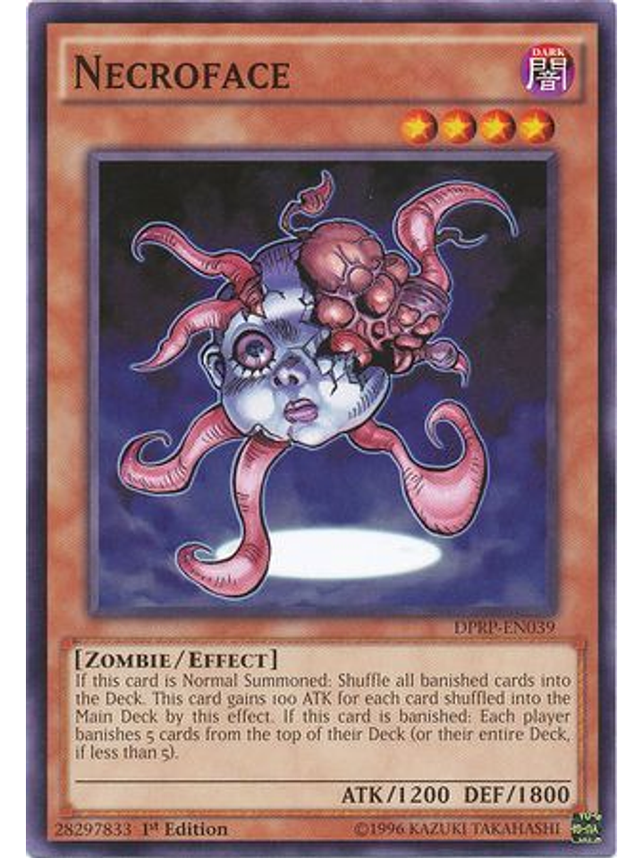 Necroface - dprp-en039 - Common 1st Edition 1