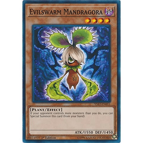 Evilswarm Mandragora - ys17-en011 - Common 1st Edition