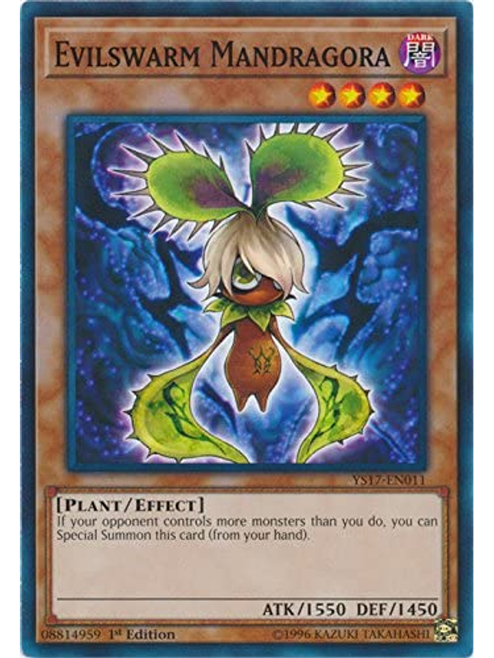 Evilswarm Mandragora - ys17-en011 - Common 1st Edition 1