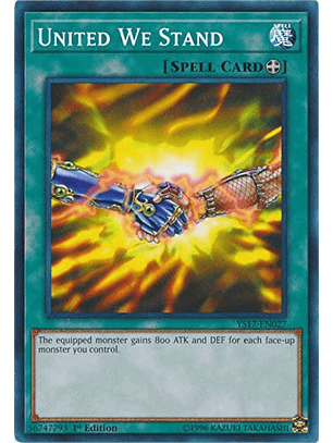United We Stand - YS17-EN027 - Common 1st Edition