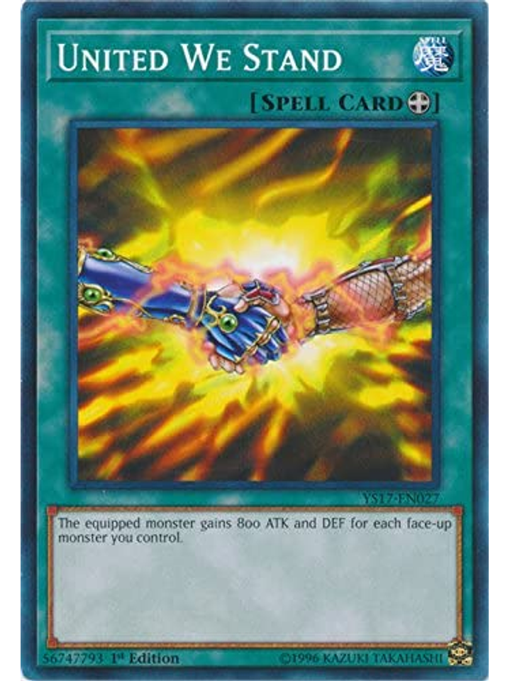 United We Stand - YS17-EN027 - Common 1st Edition 1