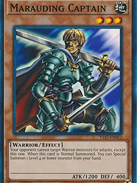 Marauding Captain - ys17-en012 - Common 1st Edition