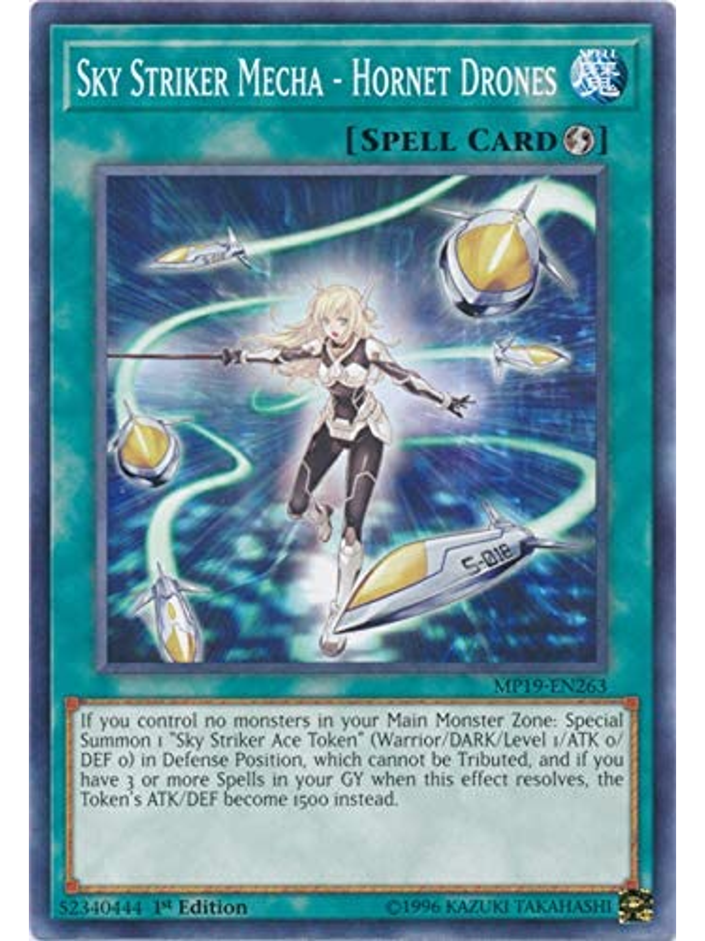 Sky Striker Mecha - Hornet Drones - mp19-en263 - Common 1st Edition 1