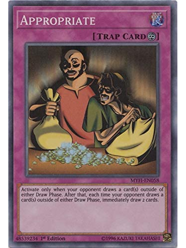 Appropriate - MYFI-EN058 - Super Rare 1st Edition 1