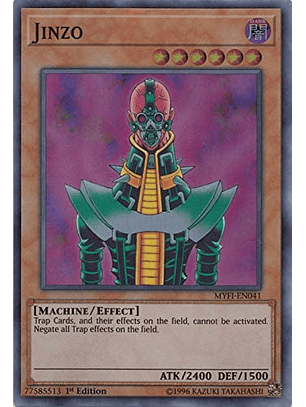 Jinzo - MYFI-EN041 - Super Rare 1st Edition