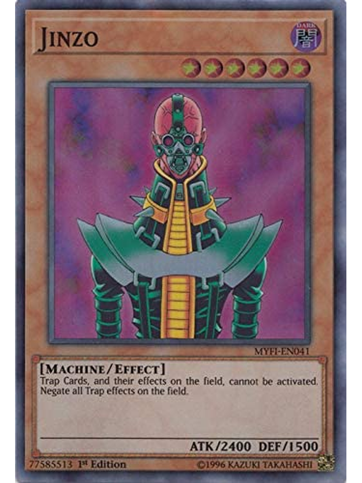 Jinzo - MYFI-EN041 - Super Rare 1st Edition 1