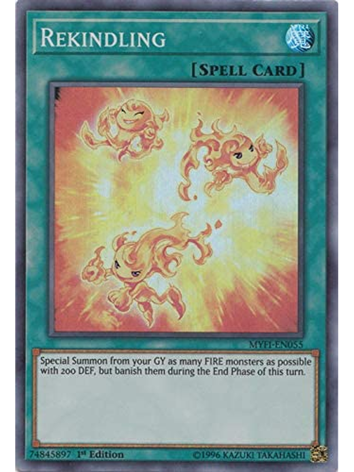 Rekindling - MYFI-EN055 - Super Rare 1st Edition 1