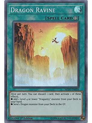 Dragon Ravine - MYFI-EN056 - Super Rare 1st Edition