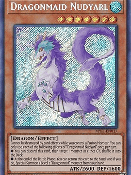 Dragonmaid Nudyarl - MYFI-EN017 - Secret Rare 1st Edition