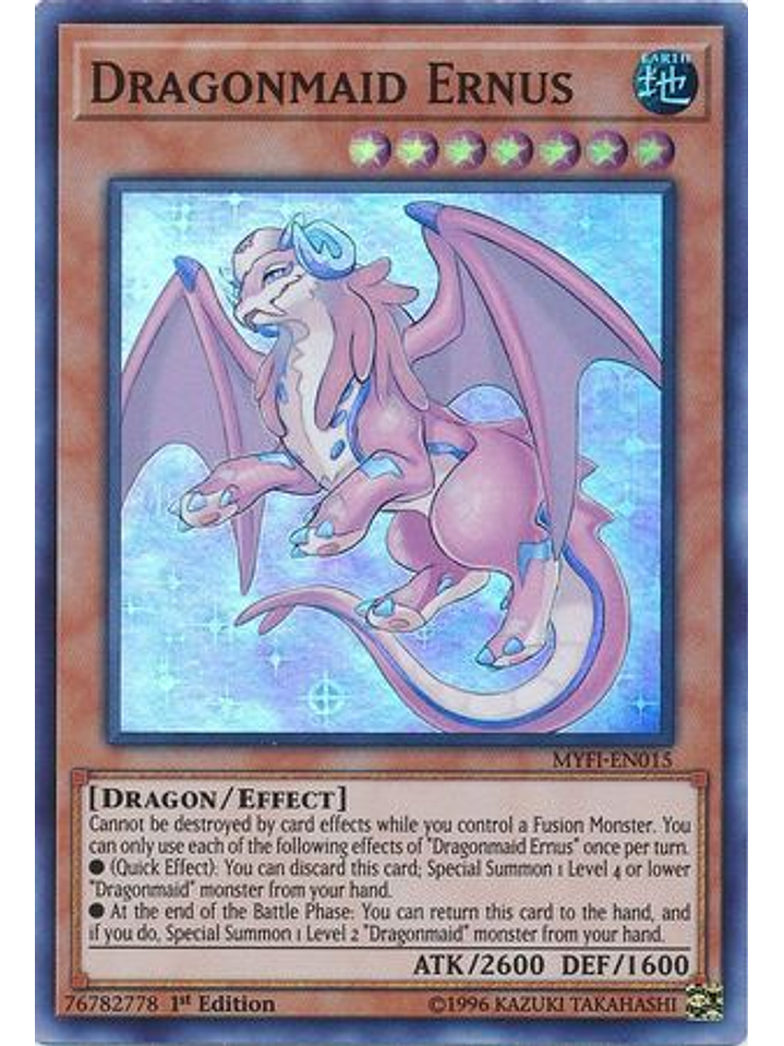 Dragonmaid Ernus - MYFI-EN015 - Super Rare 1st Edition 1