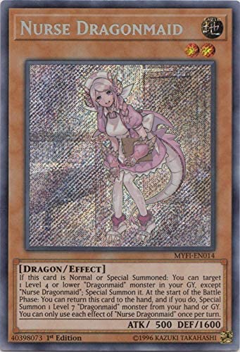 Nurse Dragonmaid - MYFI-EN014 - Secret Rare 1st Edition