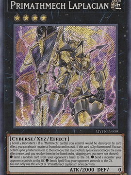 Primathmech Laplacian - MYFI-EN009 - Secret Rare 1st Edition