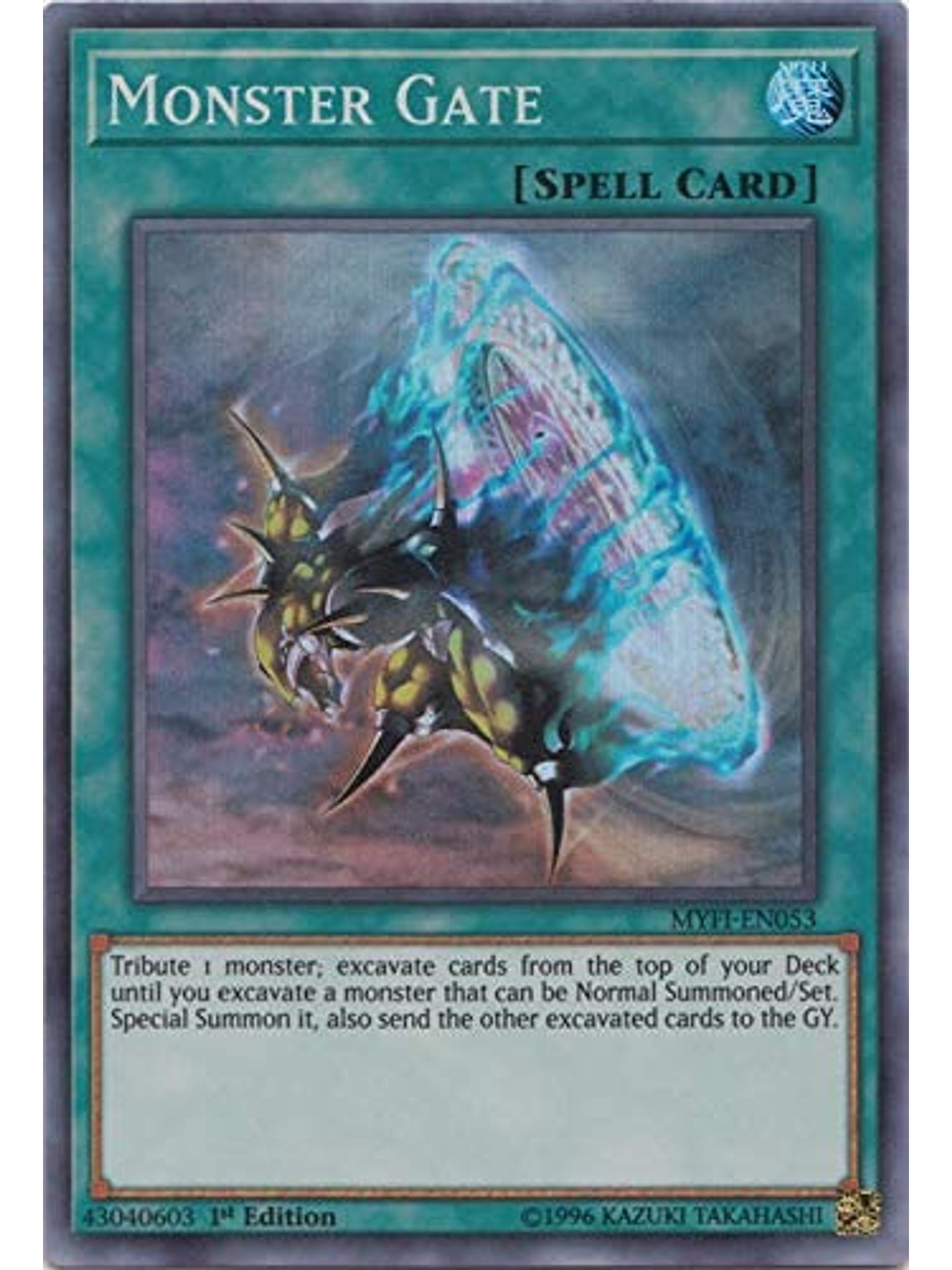 Monster Gate - MYFI-EN053 - Super Rare 1st Edition 1