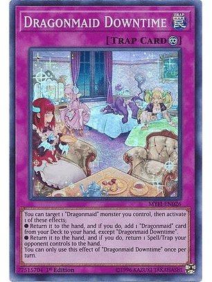 Dragonmaid Downtime - MYFI-EN026 - Super Rare 1st Edition