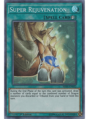 Super Rejuvenation - MYFI-EN052 - Super Rare 1st Edition