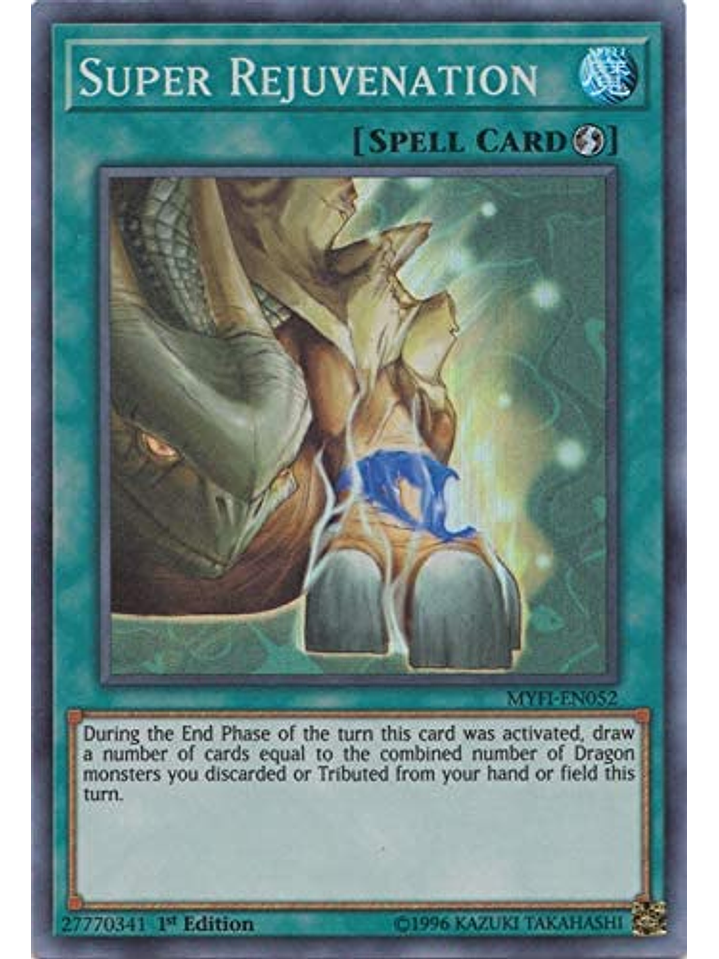 Super Rejuvenation - MYFI-EN052 - Super Rare 1st Edition 1